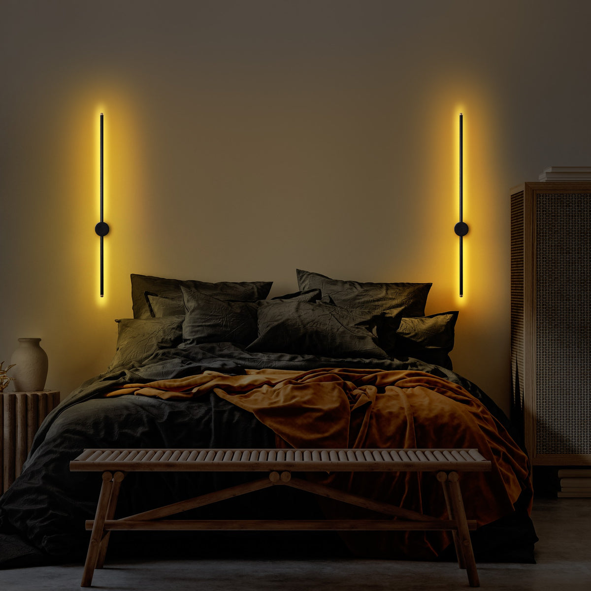 Wall lamps - Wall lamp Black Metal Vortex - Dimehouse