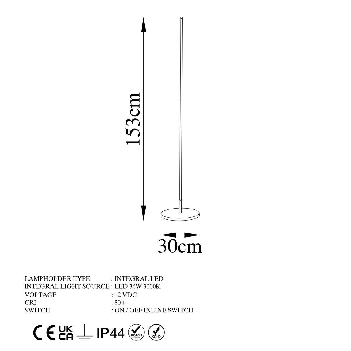 Floor lamps - Floor lamp Black Metal Sylvan - Dimehouse