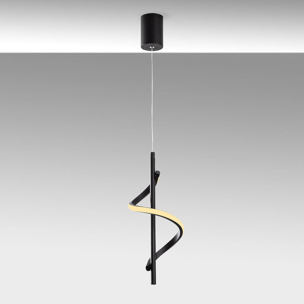 Hanging lamps - Hanging lamp Black Metal Opulent - Dimehouse