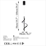 Hanging lamps - Hanging lamp Black Metal Opulent - Dimehouse