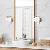 Wall lamps - Wall lamp 1 - light Copper-colored Metal Haven - Dimehouse