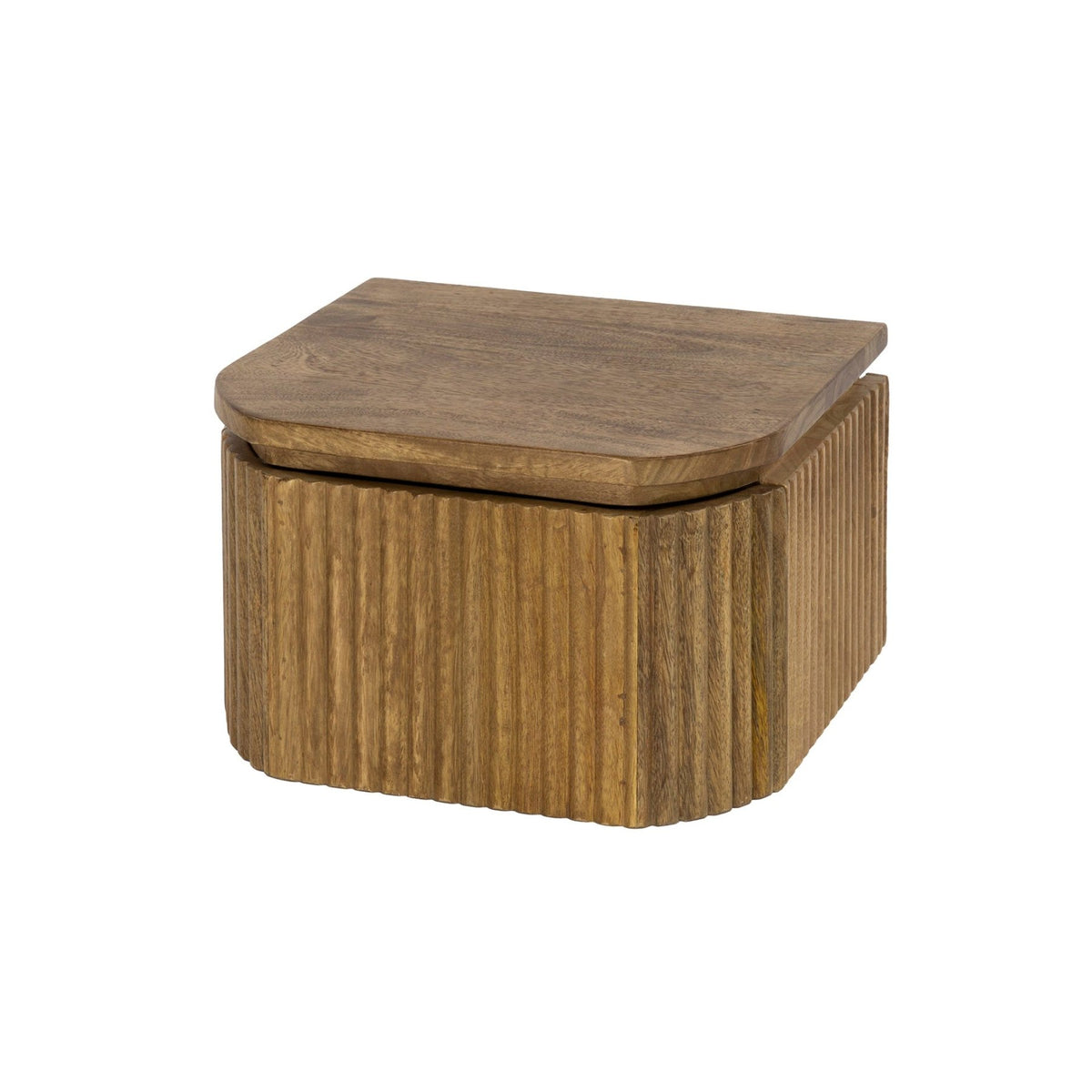 Bedside Tables - Floating Bedside Table Mango wood Sand 1 Drawer - Dimehouse