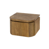Bedside Tables - Floating Bedside Table Mango wood Sand 1 Drawer - Dimehouse