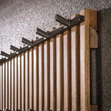 Coat racks - Coat rack Vera 13 Hooks Mango wood Sand color - Dimehouse