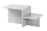 Coffee tables - Coffee table Gray Melamine - 80 x 40 cm - Eterna - Dimehouse