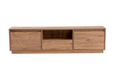 TV Furniture - TV Furniture Vanguard Atlantic Pine Melamine 160x42x29.5 cm - Dimehouse