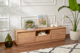 TV Furniture - TV Furniture Vanguard Atlantic Pine Melamine 160x42x29.5 cm - Dimehouse