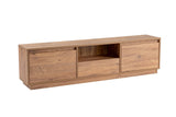 TV Furniture - TV Furniture Vanguard Atlantic Pine Melamine 160x42x29.5 cm - Dimehouse