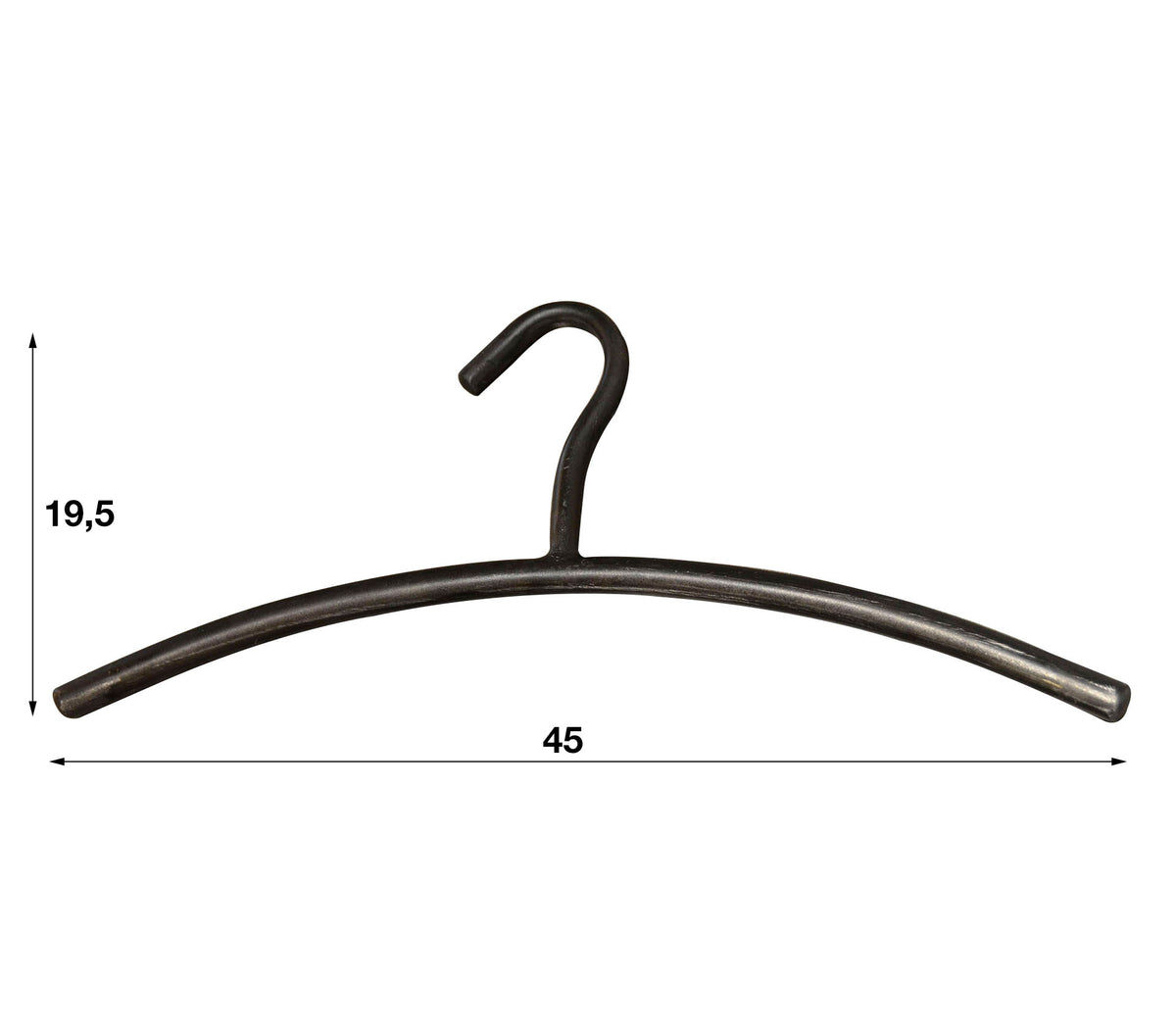 Coat racks - Wardrobe hanger metal black - Dimehouse