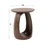 Side tables - Side table Juno Acacia Brown 45x45x56 cm - Dimehouse