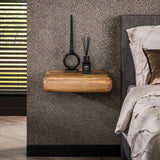 Bedside tables - Kacie nightstand Mango wood sand color - Dimehouse