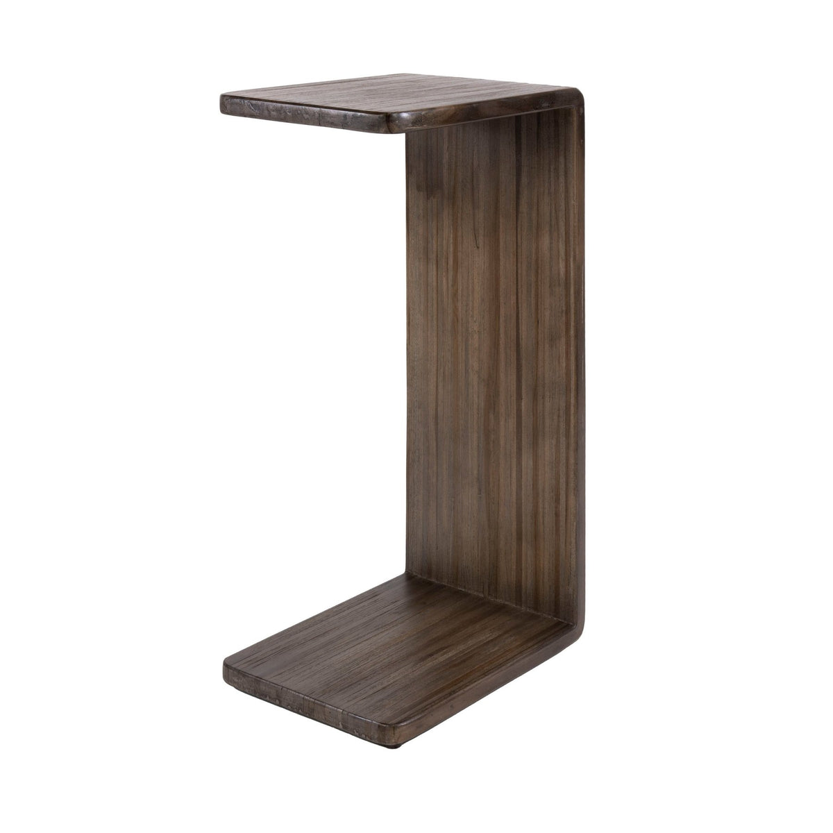 Transfer table - Transfer table walnut brown teak wood Caro - Dimehouse
