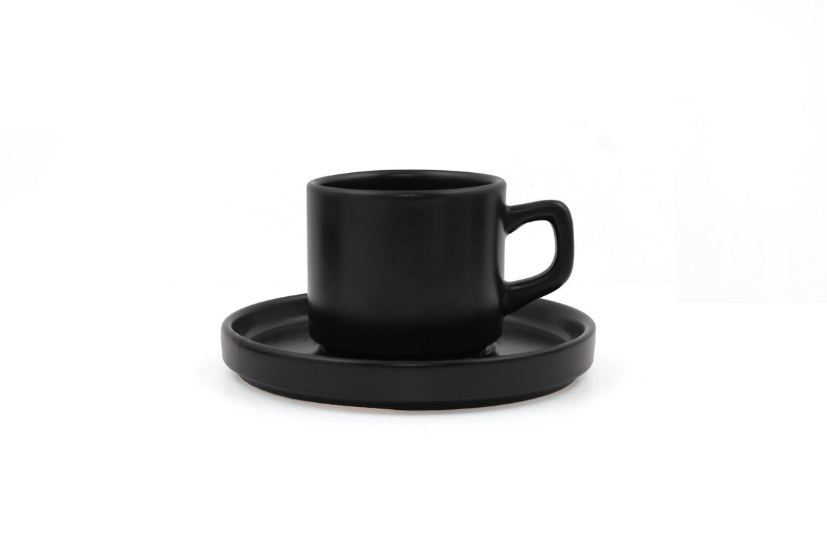 TY038120F956A000000MAP2400 Matte Black 100% CERAMIC STONEWARE 27 cm wide