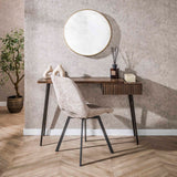 Dressing tables - Dressing table Elin Solid Acacia Drift Brown 120 cm - Dimehouse