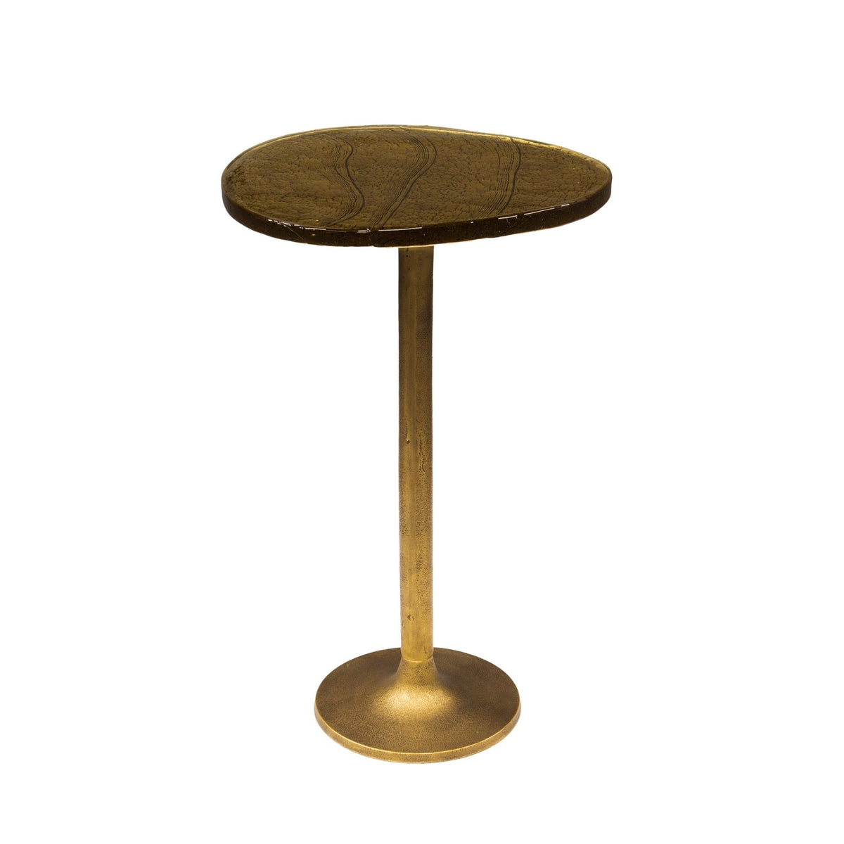 Side tables - Side table Aurum Antique Gold 60 cm - Dimehouse