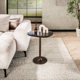 Side tables - Side table Aurum Antique Copper 55 cm - Dimehouse