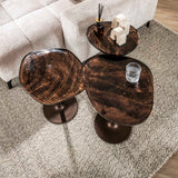 Side tables - Side table Aurum Antique Copper 50 cm - Dimehouse
