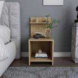Ullman bedside table oak look 72 cm Melamine-faced wood composite
