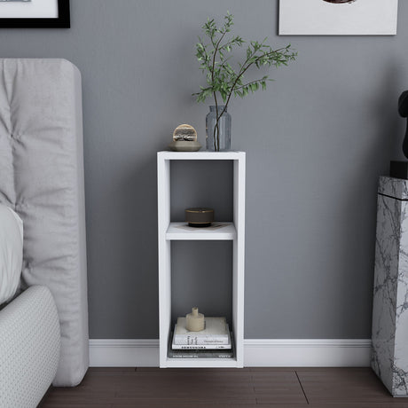 Sault wall shelf white 23.2 cm Melamine coated wood composite