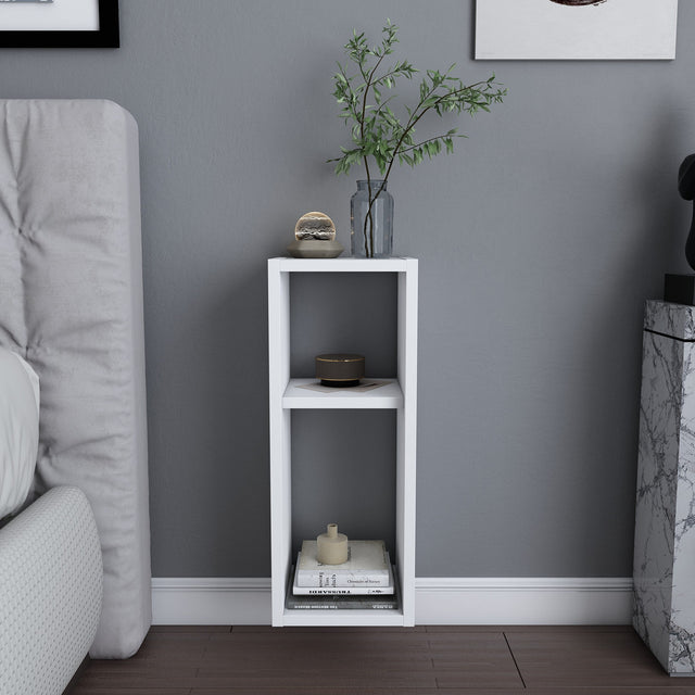 Sault wall shelf white 23.2 cm Melamine coated wood composite