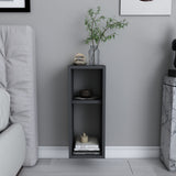Sault wall shelf anthracite 23.2 x 22 x 59.6 cm Melamine coated wood composite