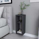 Sault wall shelf anthracite 23.2 x 22 x 59.6 cm Melamine coated wood composite