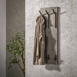 Coat racks - Coat rack Ferre 6 - Angled - Metal Antique Bronze - Dimehouse