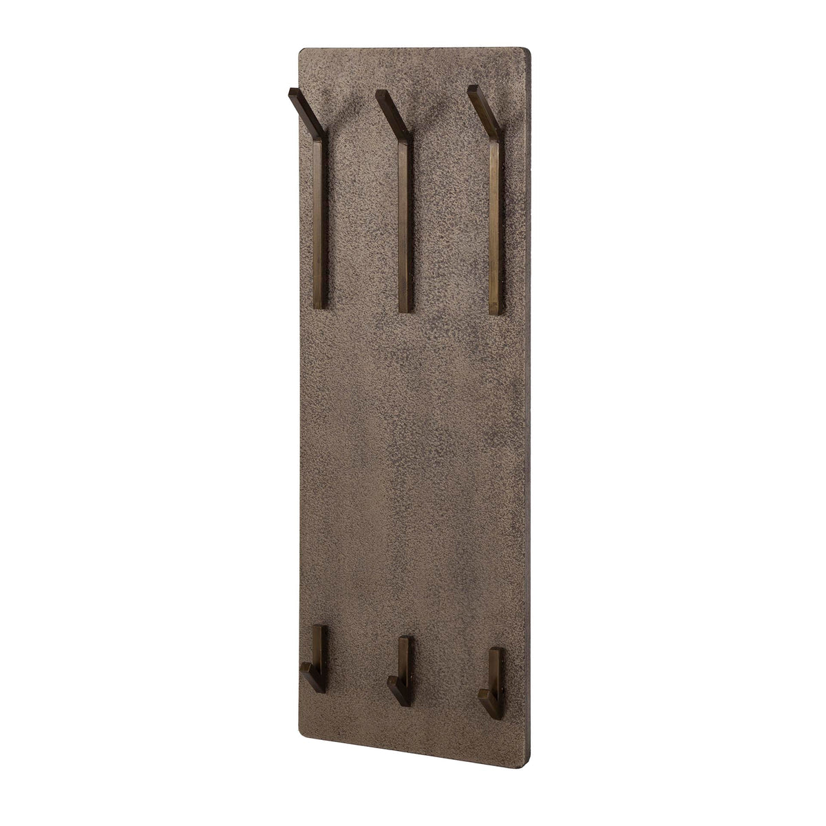 Coat racks - Coat rack Ferre 6 - Angled - Metal Antique Bronze - Dimehouse