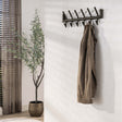 Coat racks - Coat rack Kym Drift brown 2x6 hooks - Dimehouse
