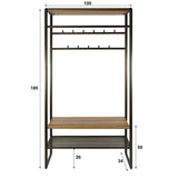 Coat racks - Senna Wardrobe Drift Brown - Dimehouse