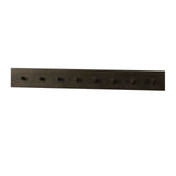Coat racks - Coat rack Aria 8 hooks Black Bronze colored - Dimehouse