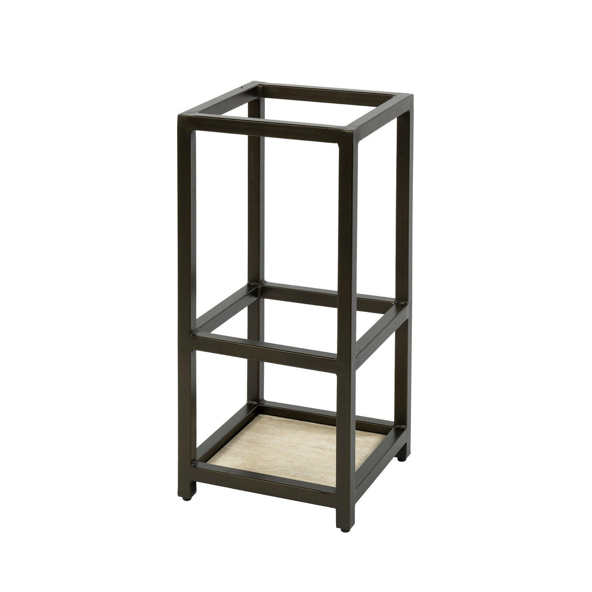 Coat racks - Umbrella stand Aria square Black Bronze colored - Dimehouse