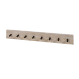 Coat racks - Coat rack Borea Ceramic Travertine 8 Hooks 80 cm - Dimehouse