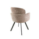 Dining room chairs - Set of 2 Modern dining room chairs Luma Hoven Rich Sand - Dimehouse