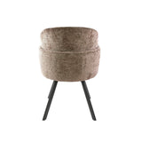 Dining room chairs - Set of 2 Modern dining room chairs Luma Hoven Rich Champagne - Dimehouse