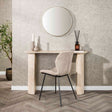 Dressing tables - Archon Modern Dressing Table Ceramic Travertine 120 cm - Dimehouse
