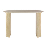 Dressing tables - Archon Modern Dressing Table Ceramic Travertine 120 cm - Dimehouse