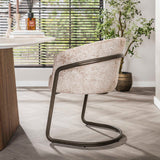 Dining room chairs - Set of 2 dining room chairs Reno Alura sand - Dimehouse