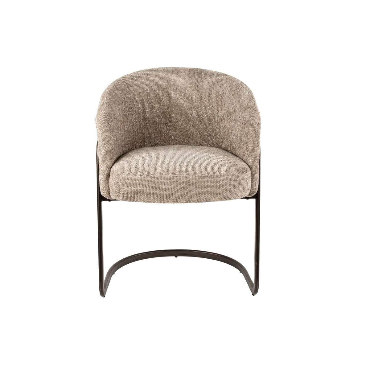 Dining room chairs - Set of 2 dining room chairs Reno Hoven sand fabric - Dimehouse