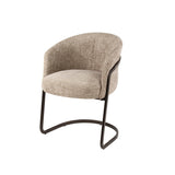 Dining room chairs - Set of 2 dining room chairs Reno Hoven sand fabric - Dimehouse