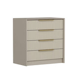 Chests of drawers - Chest of drawers Kala Luxury Stone Melamine 72x77x45 cm - Dimehouse