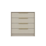 Chests of drawers - Chest of drawers Kala Luxury Stone Melamine 72x77x45 cm - Dimehouse