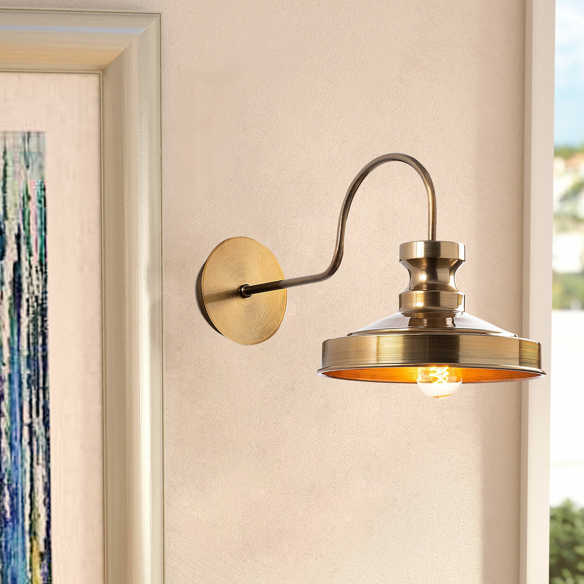 Wall lamps - Wall lamp 1 - light Gold Metal Allure - Dimehouse