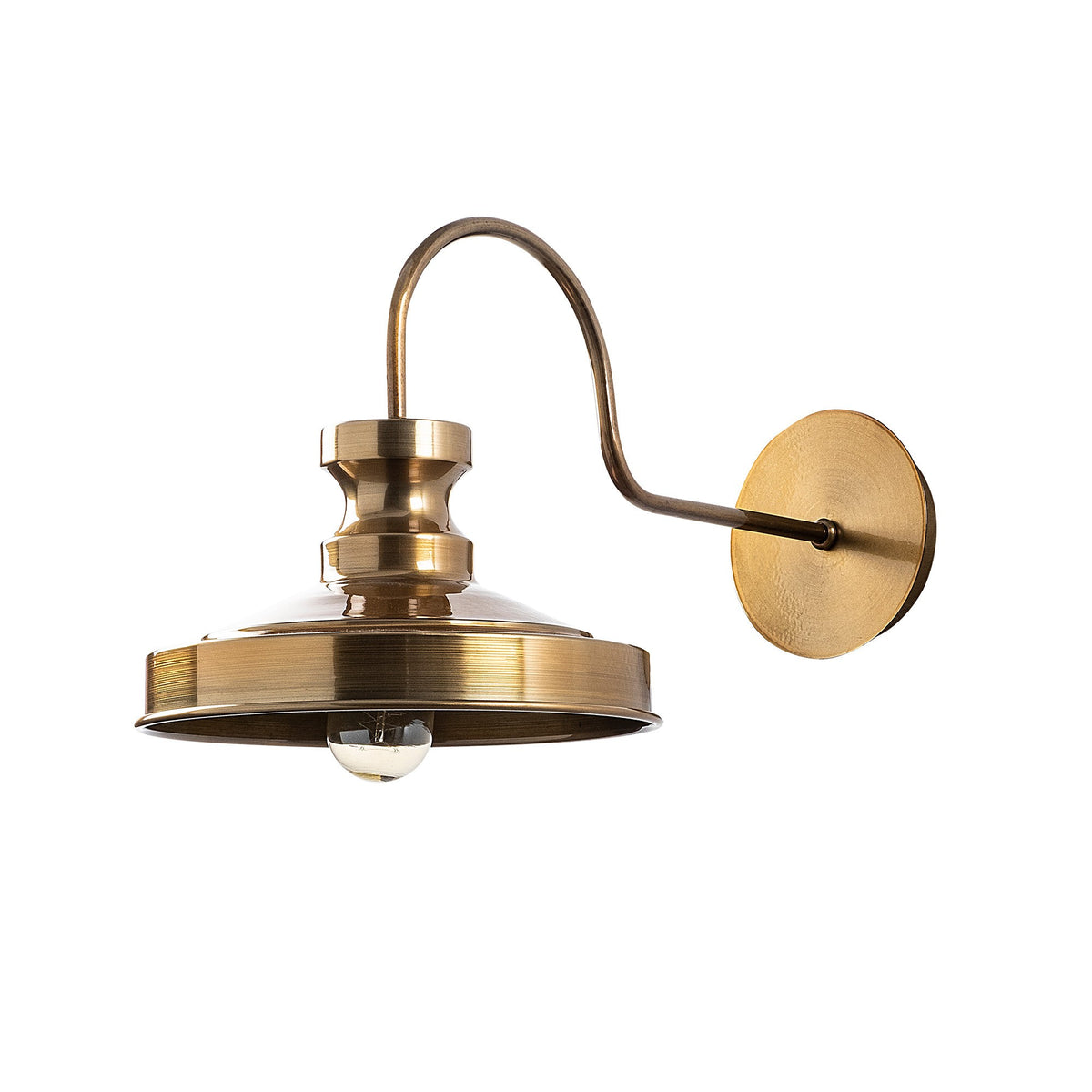 Wall lamps - Wall lamp 1 - light Gold Metal Allure - Dimehouse