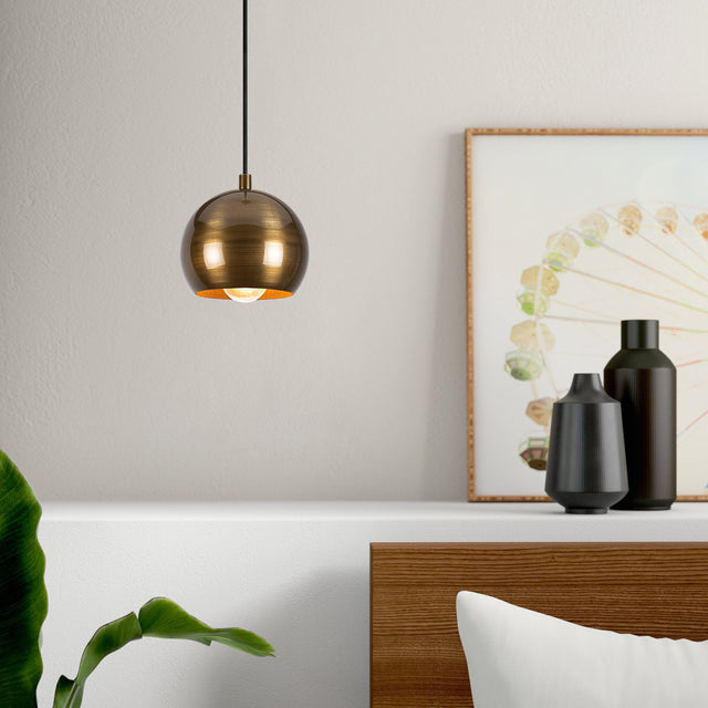 Hanging lamps - Hanging lamp Gold Metal Allure - Dimehouse