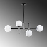 Hanging lamps - Hanging lamp Black Metal Rosanna - Dimehouse