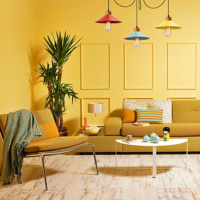 Hanging lamps - Hanging lamp Multicolor 3 - lights Metal Virtu - Dimehouse
