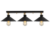 Hanging lamps - Hanging lamp 3 - lights Black Metal Allure - Dimehouse