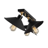 Hanging lamps - Hanging lamp 3 - lights Black Metal Allure - Dimehouse