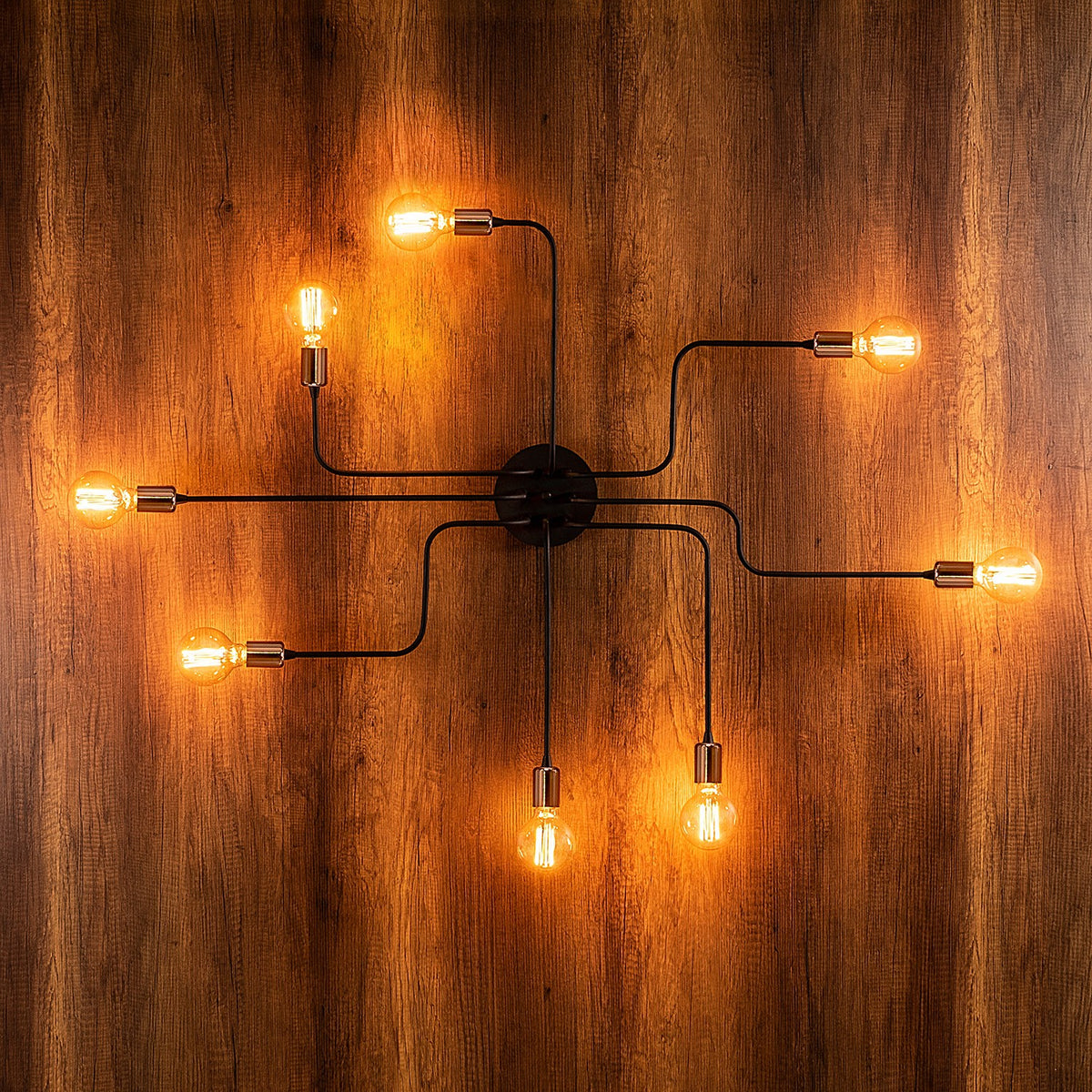 Wall lamps - Wall lamp Black Metal Striker - Dimehouse